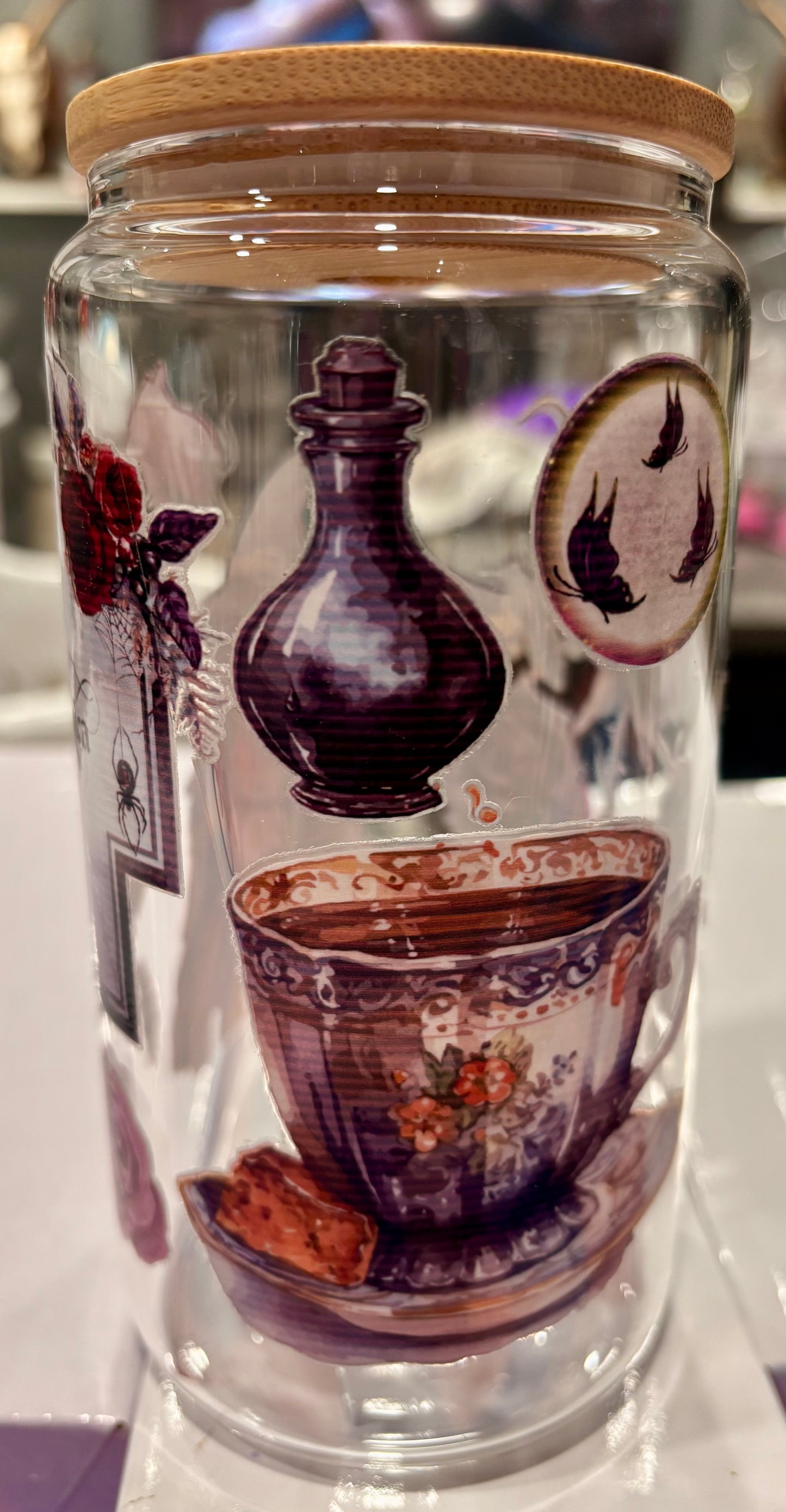 Goth Glass Cups