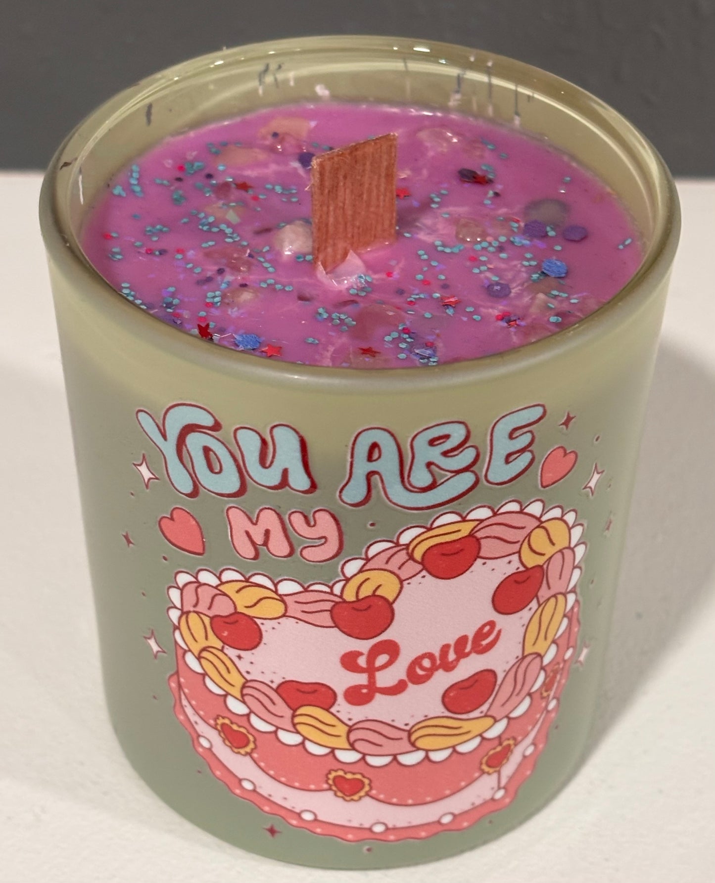 Valentines Day Candle