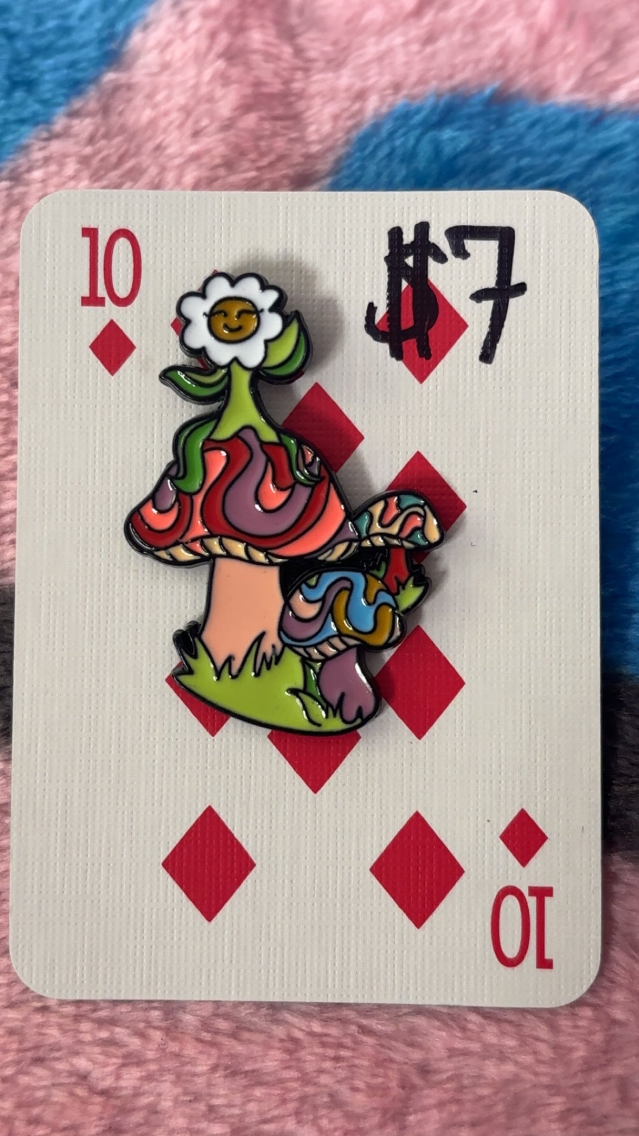 Mushroom Enamel Pin