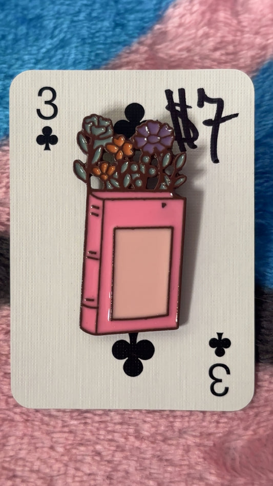 Book Enamel Pins