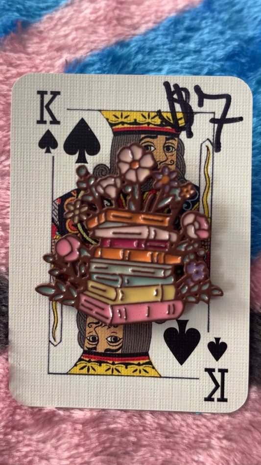 Book Enamel Pins