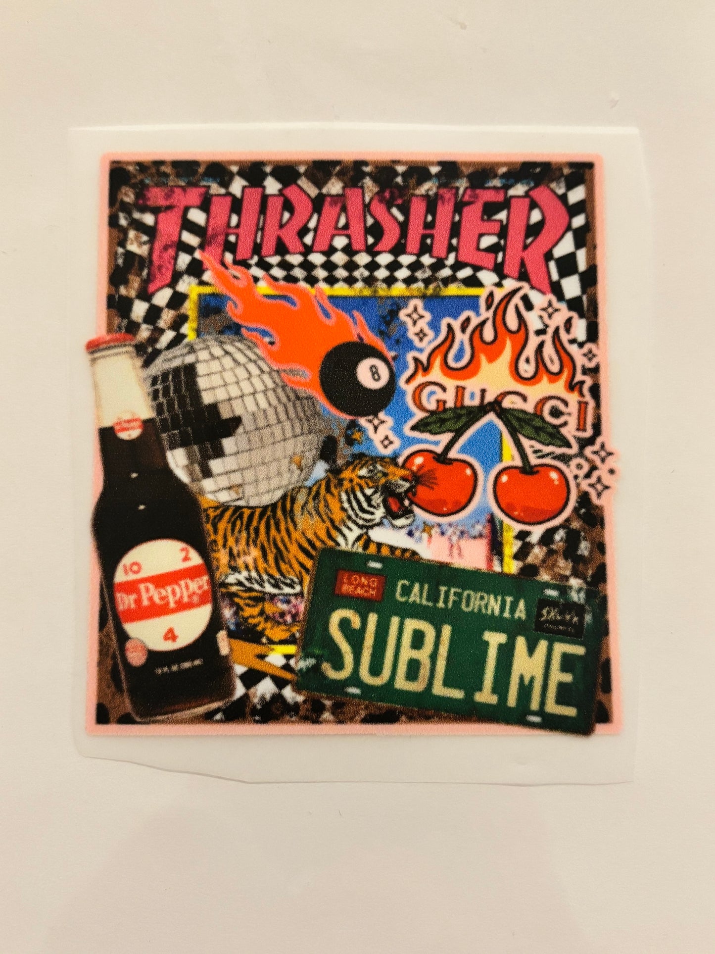 Retro Rebel Collage | Custom Trucker Hat