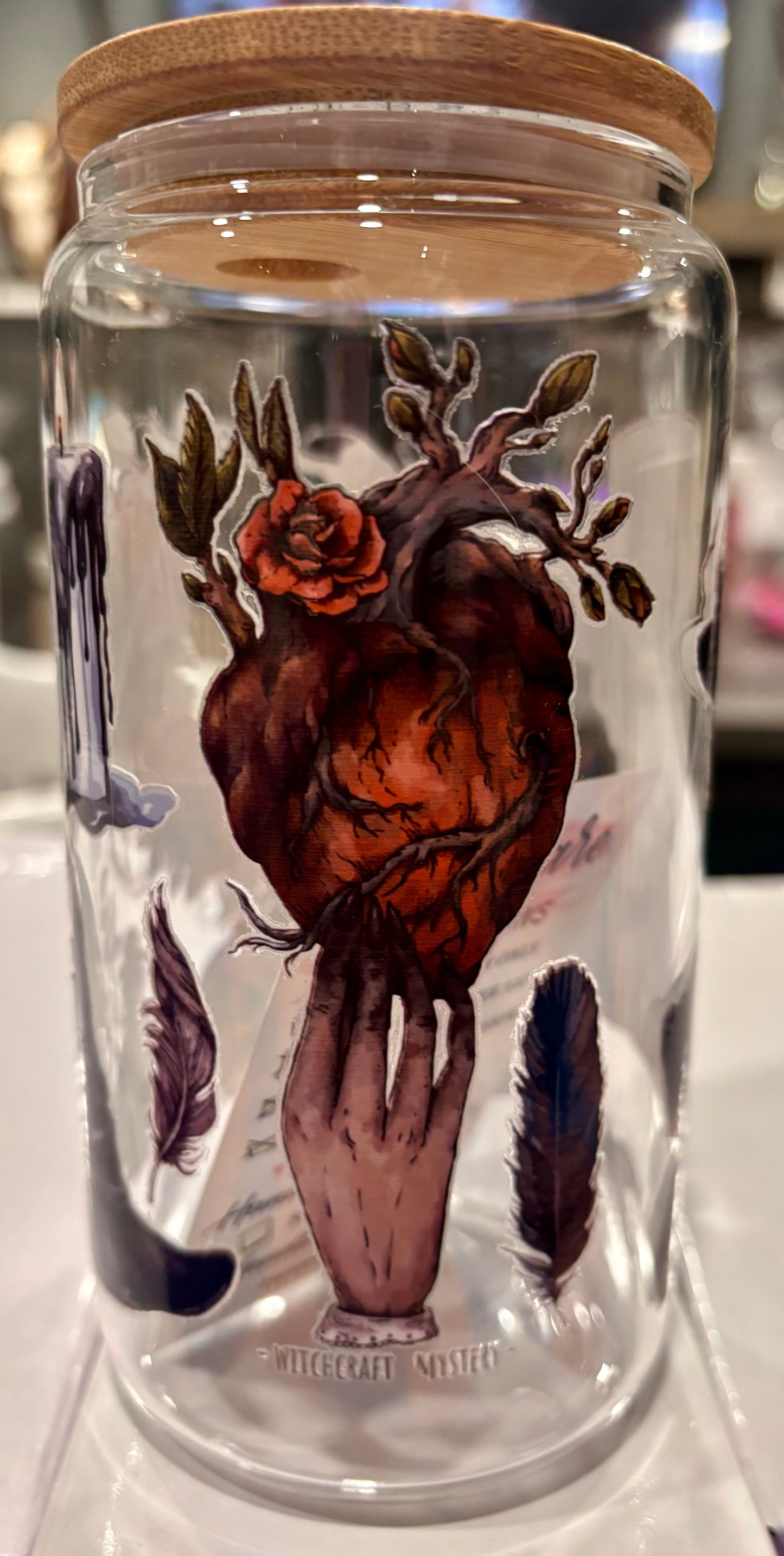Goth Glass Cups
