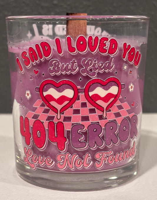Valentines Day Candle