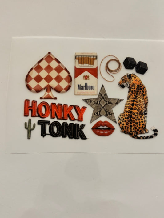 Honky Tonk Collage | Custom Trucker Hat