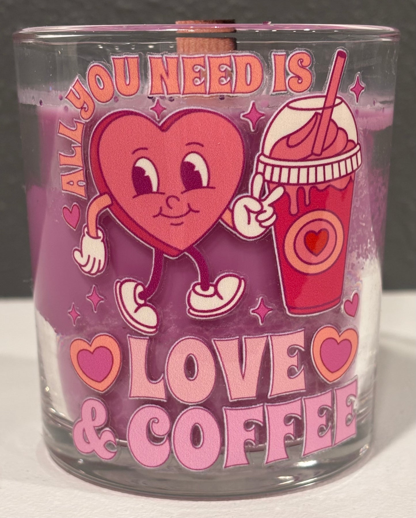 Valentines Day Candle