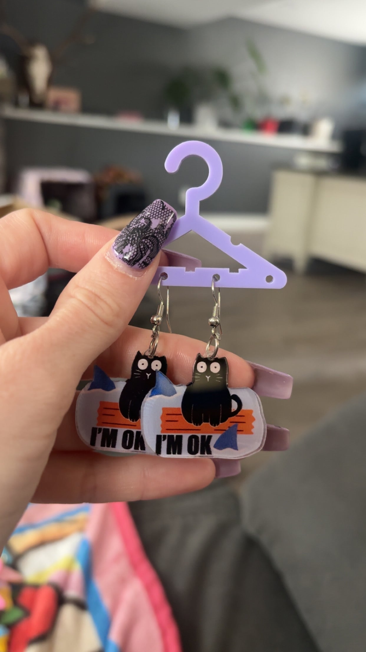 Cat Earrings