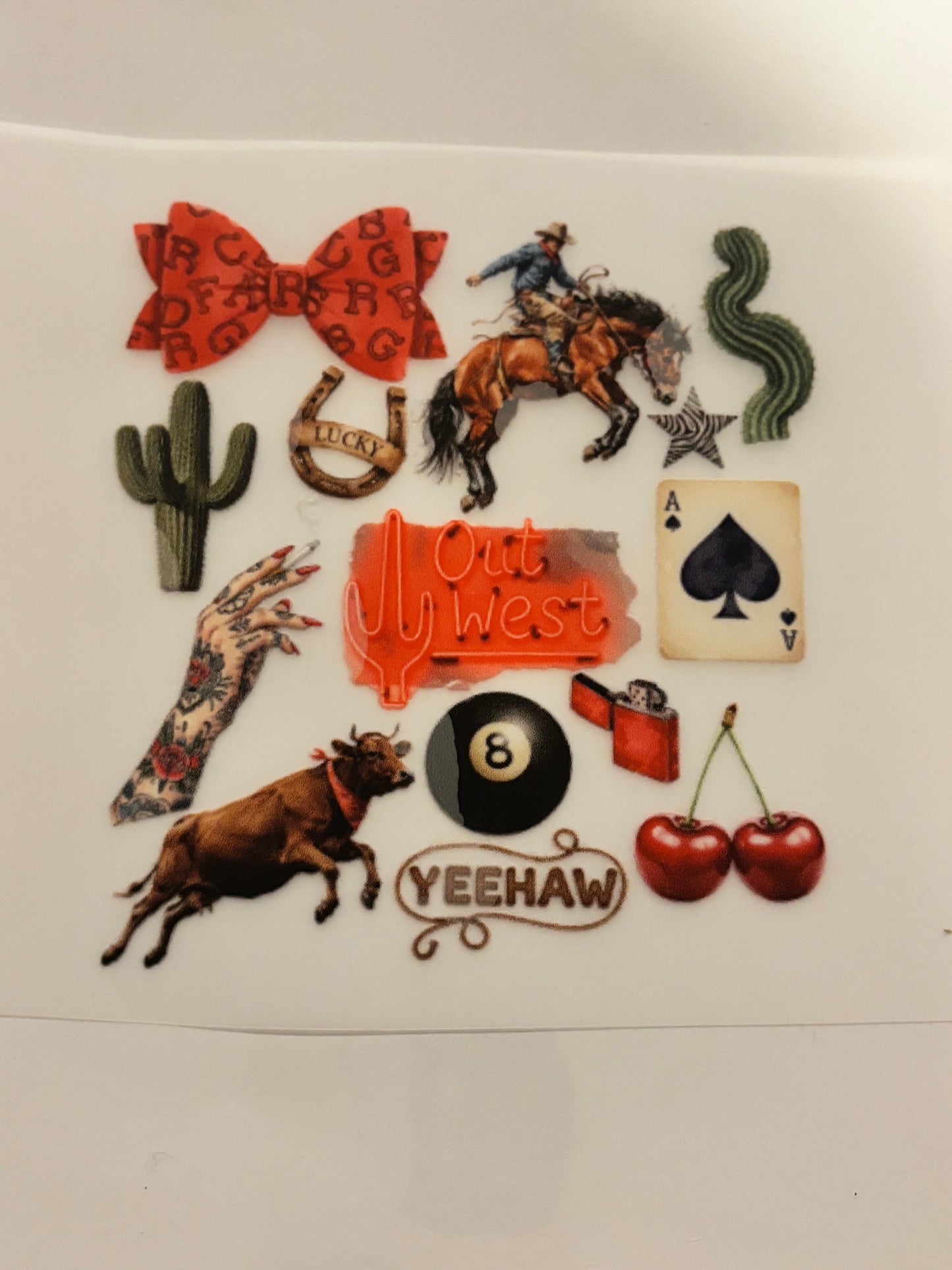 Wild West Cowgirl Collage | Custom Trucker Hat