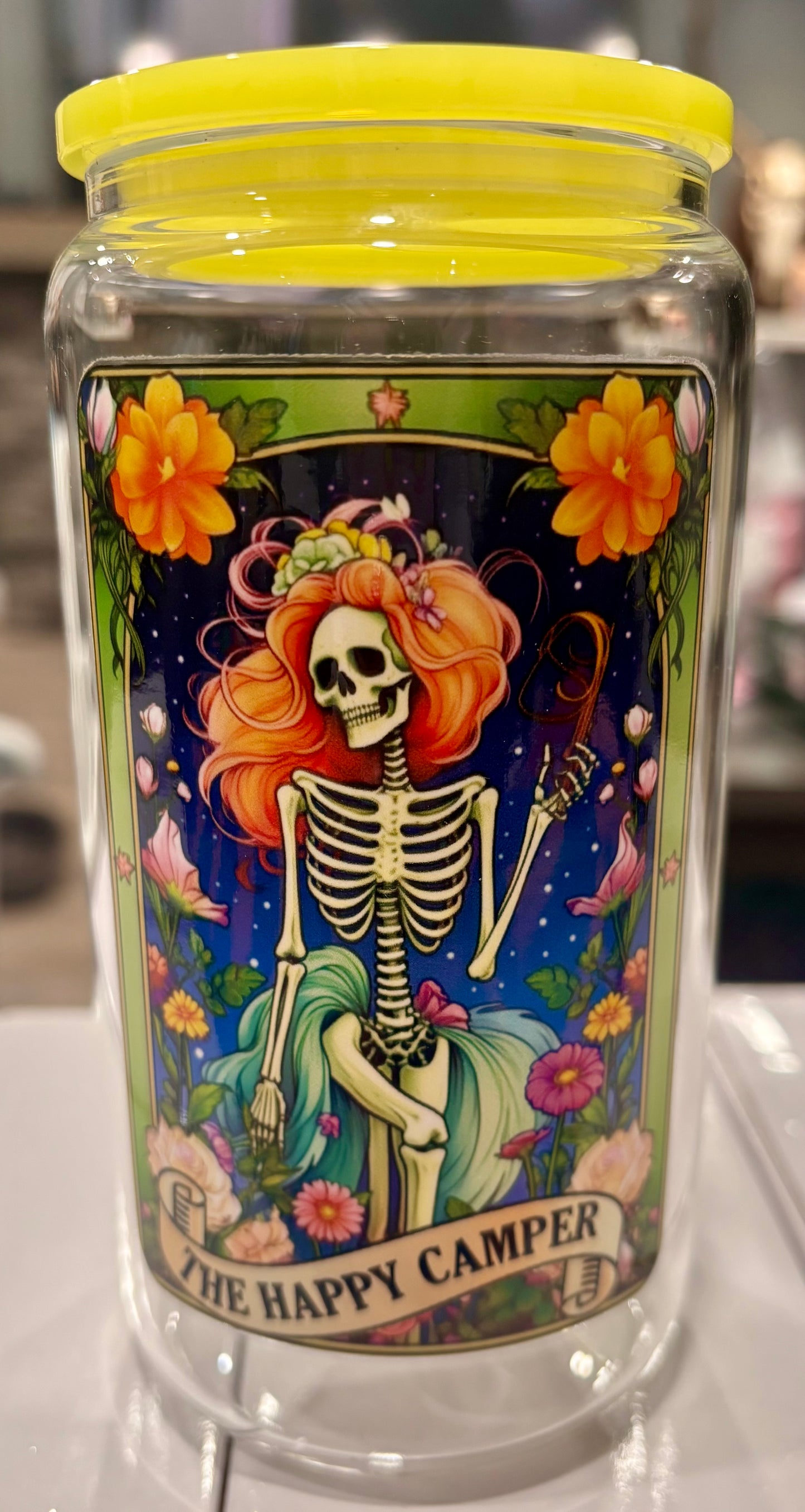 Tarot Card Inspired Glass Cups