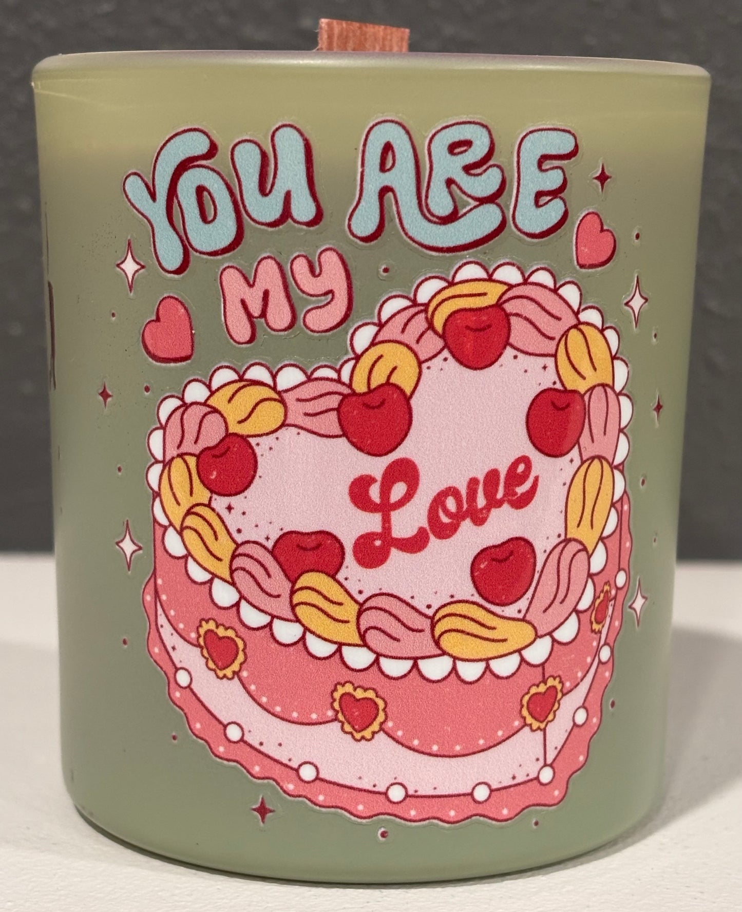 Valentines Day Candle