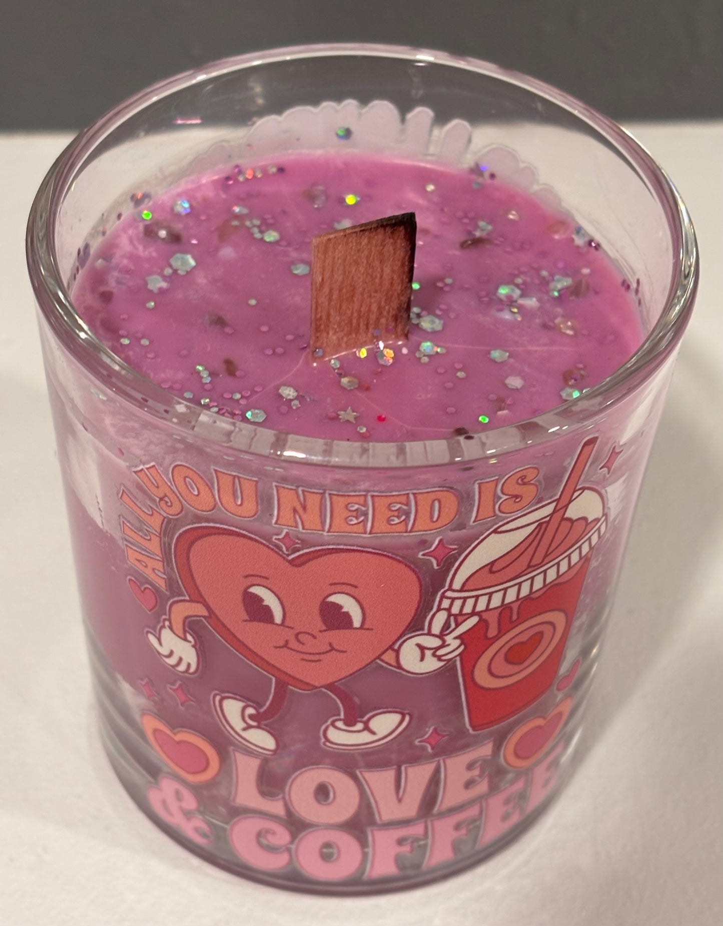 Valentines Day Candle