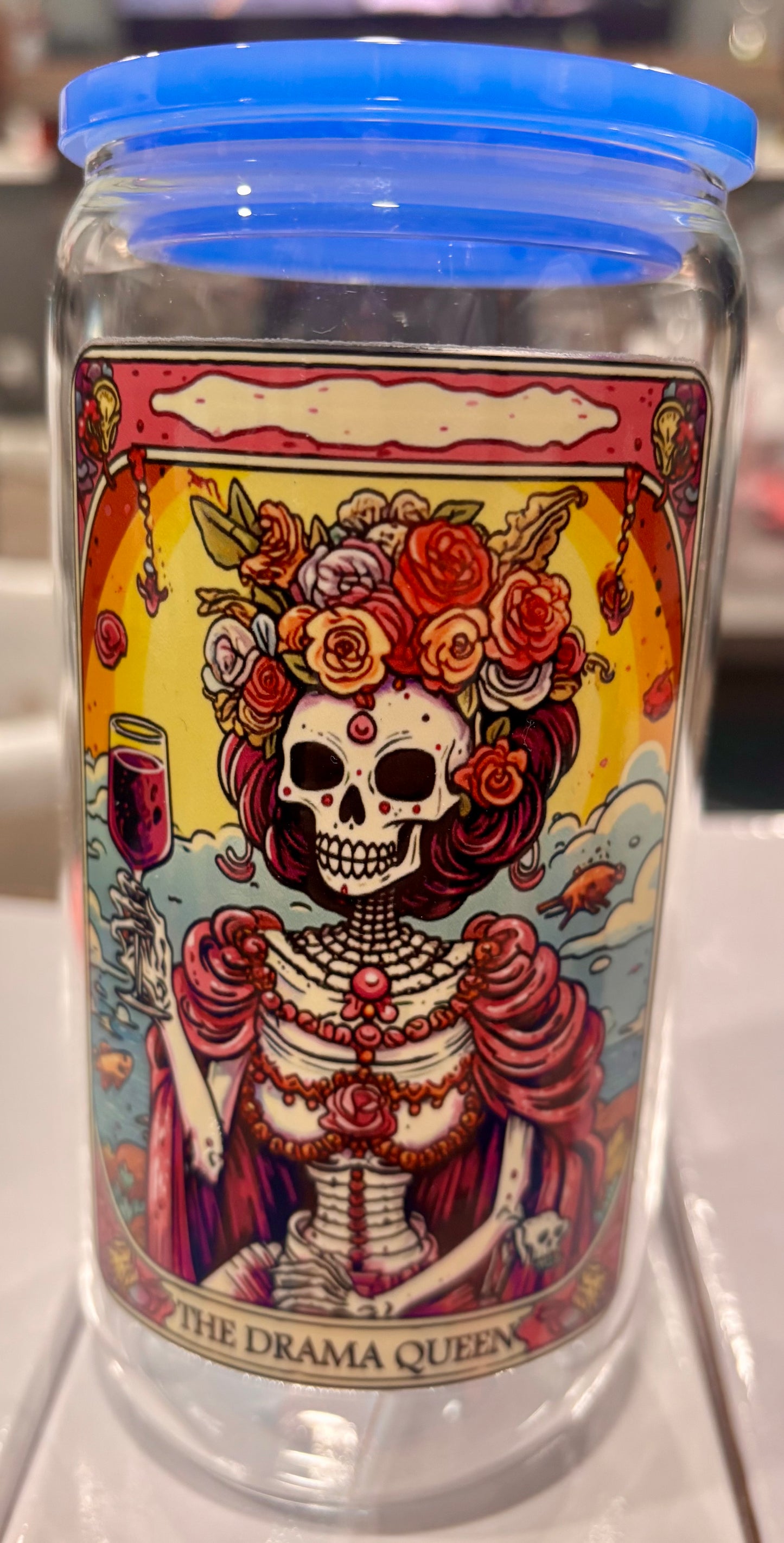 Tarot Card Inspired Glass Cups