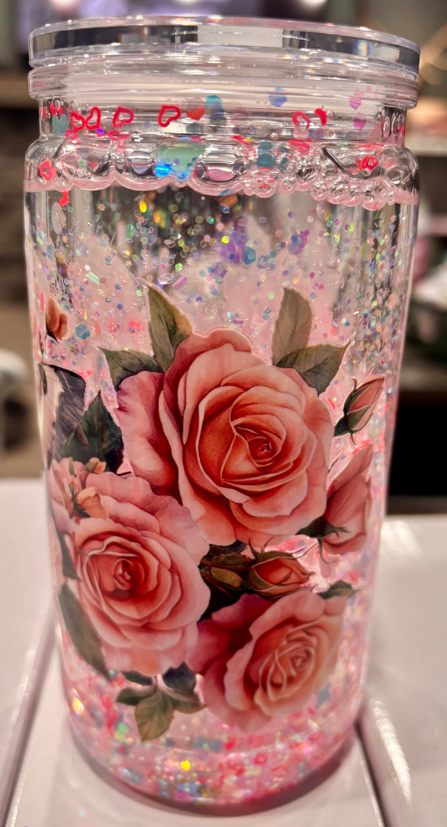 Moth Snow Globe Cup