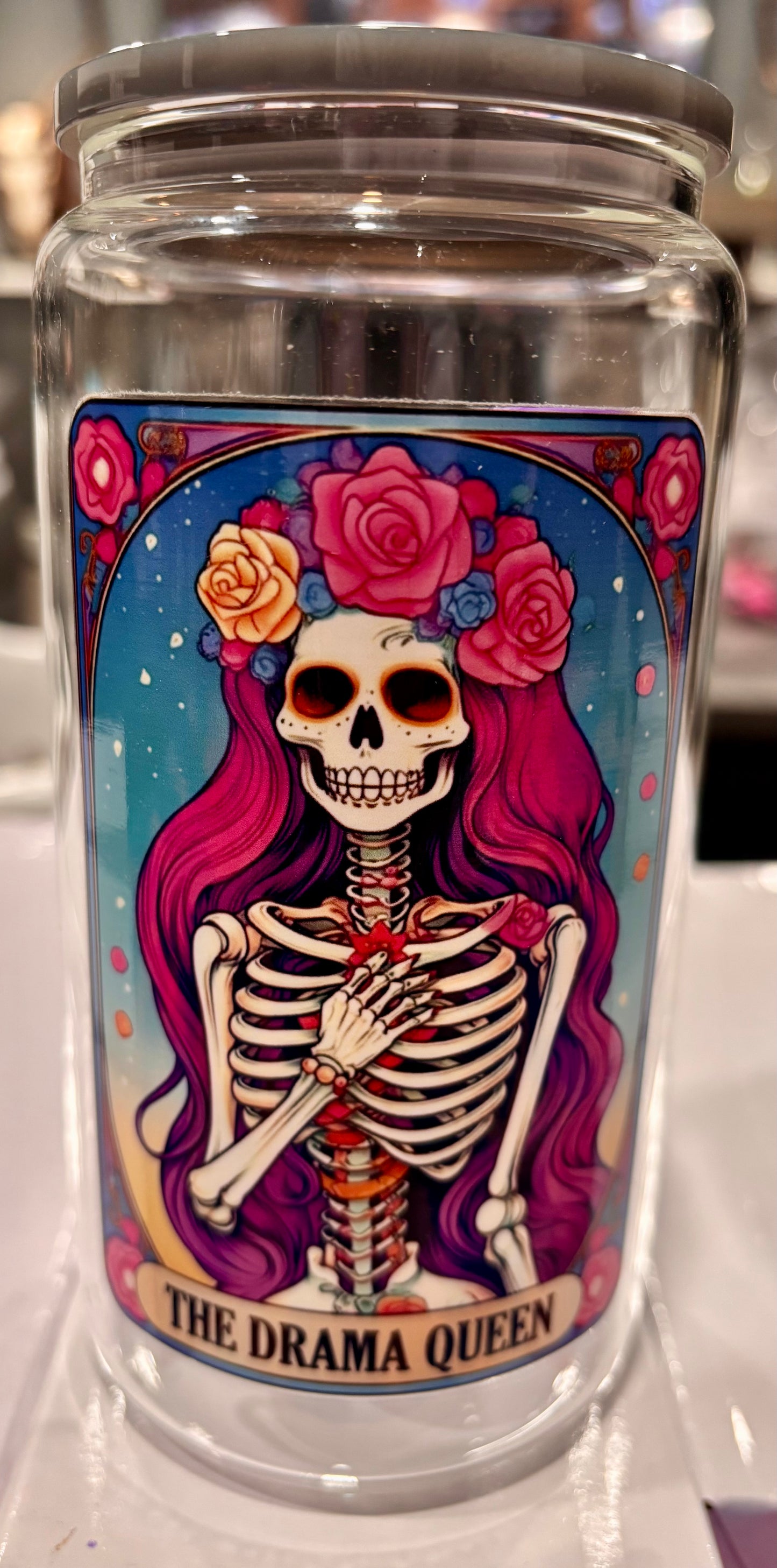 Tarot Card Inspired Glass Cups
