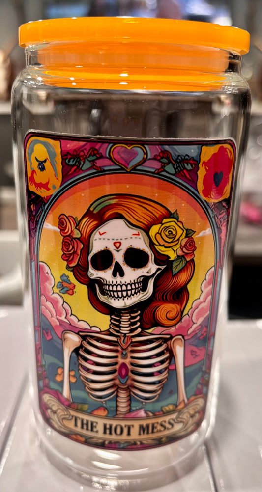 Tarot Card Inspired Glass Cups