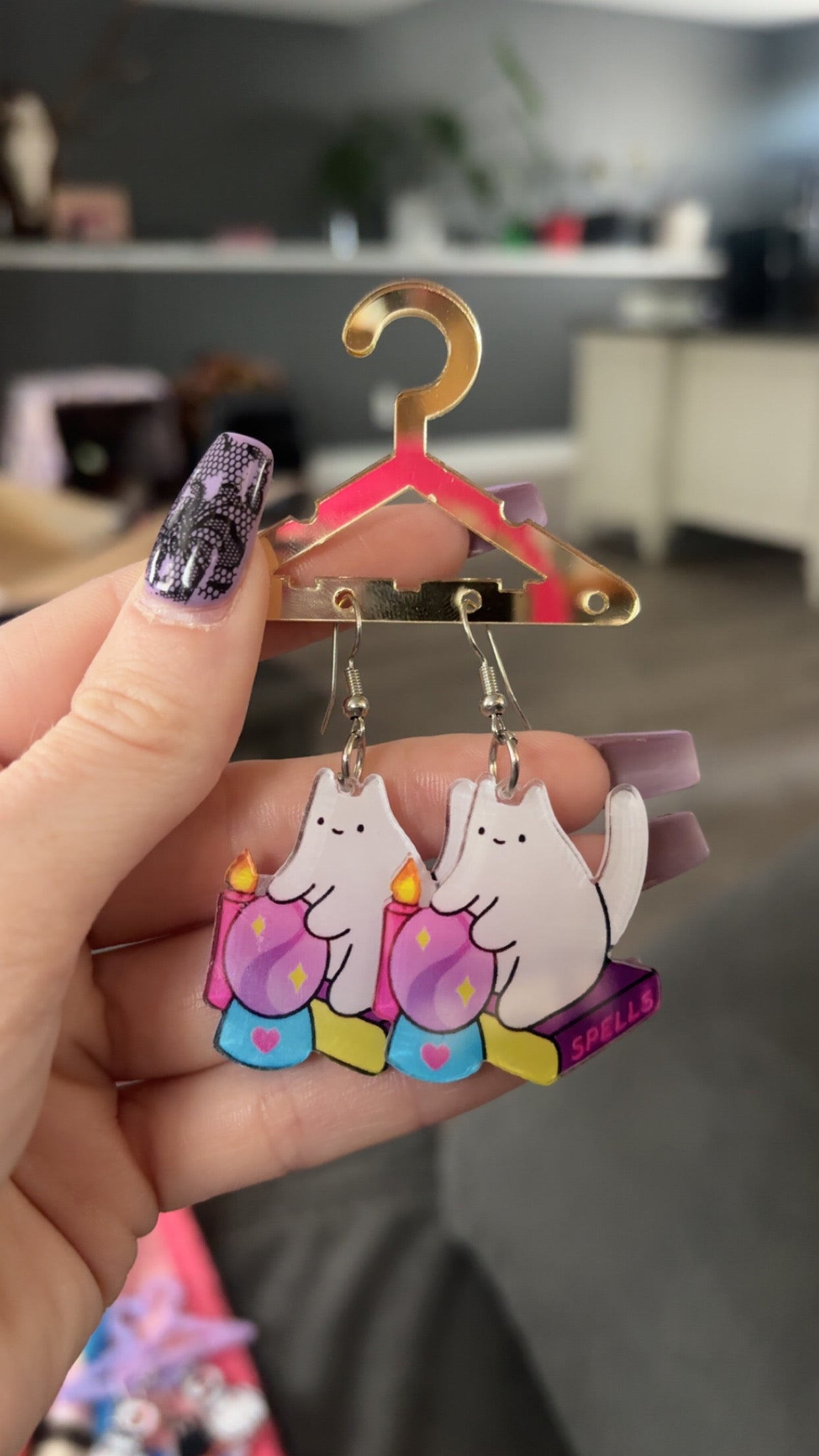 Cat Earrings