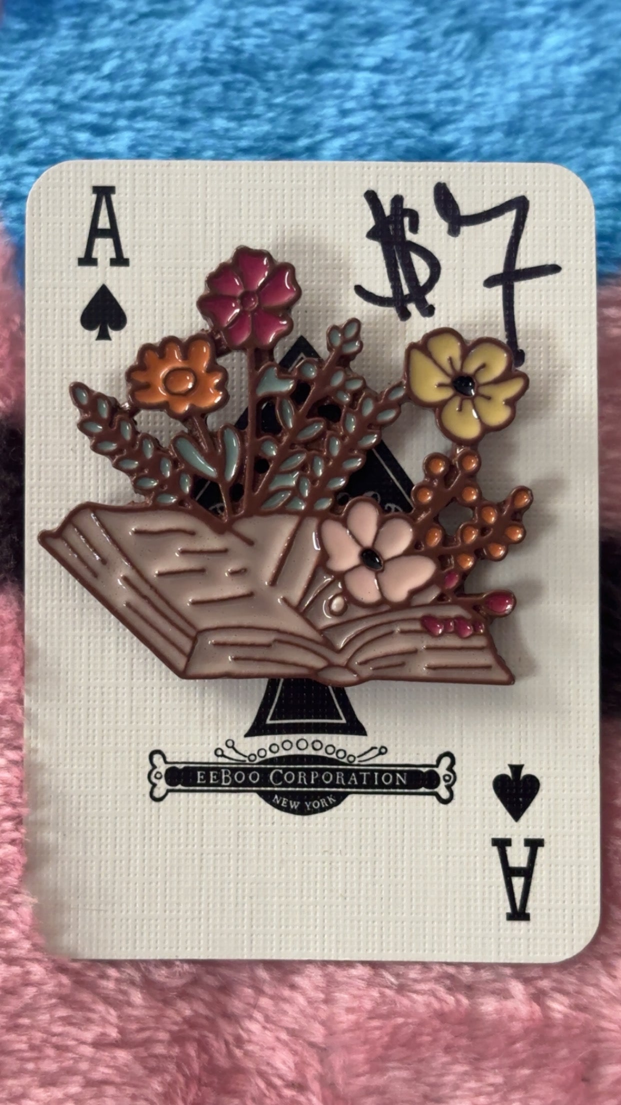 Book Enamel Pins