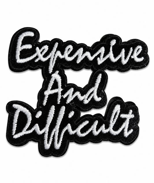 Expensive and Difficult Patch | Custom Trucker Hat