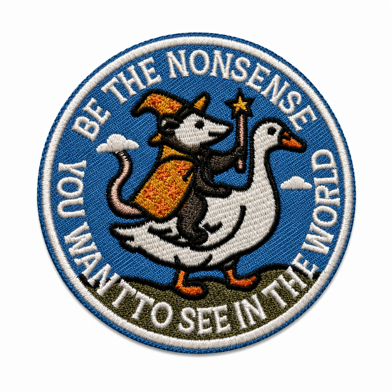 “Be the Nonsense You Want to See in the World” Custom Trucker Hat