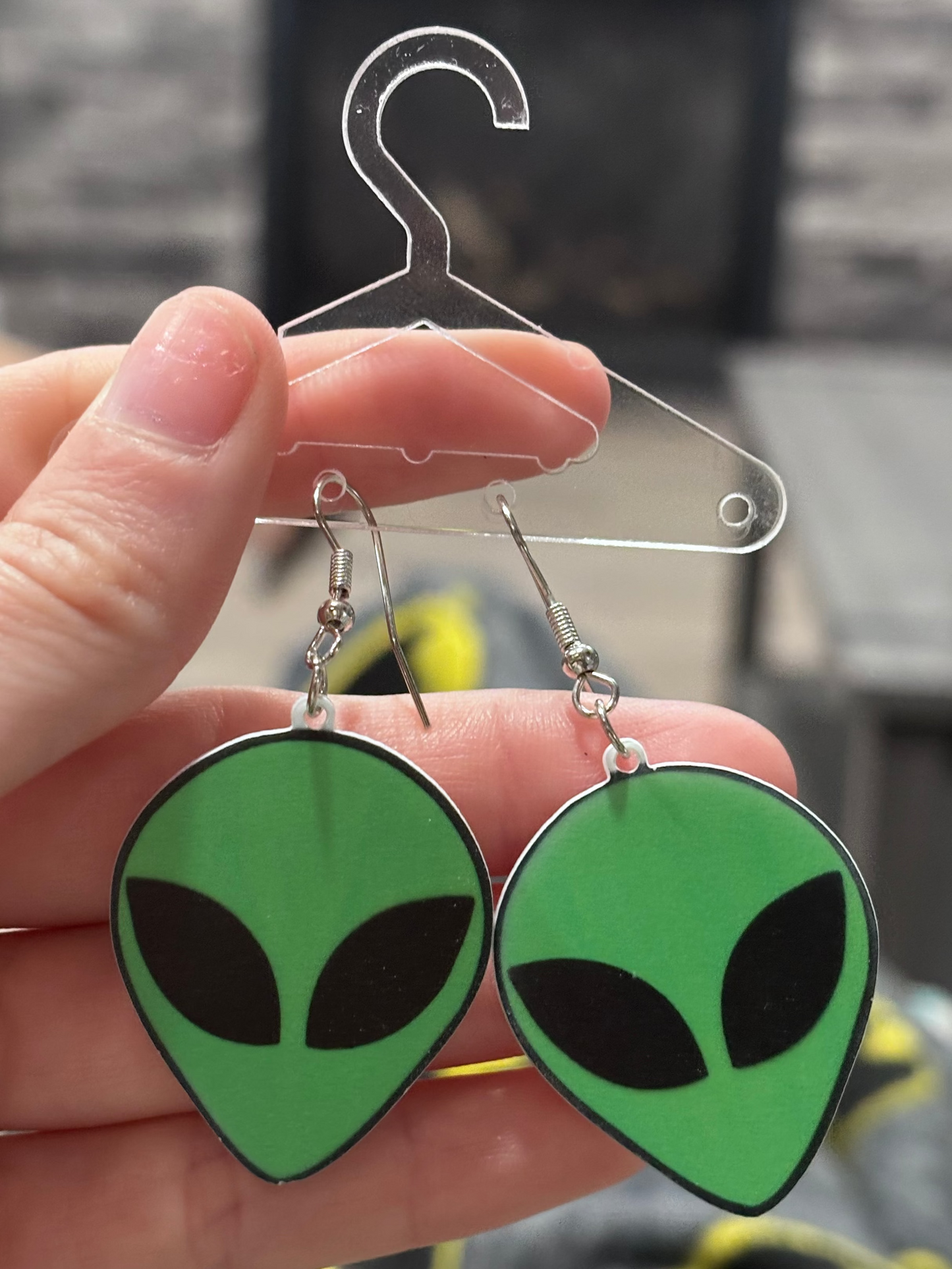 Alien Earrings